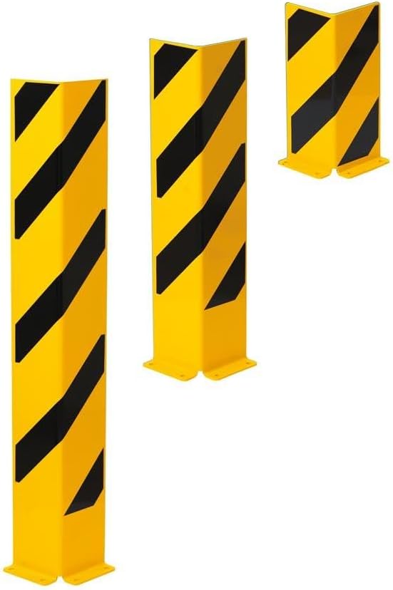 Moravia Anfahrschutz Winkel schwarz/gelb 400 x 160 x 5 mm zum Aufdübeln