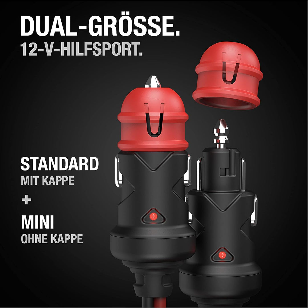 NOCO GC003 X-Connect 12V Dual-Size-Stecker-Zubehör Genius Smart-Batterieladegeräte