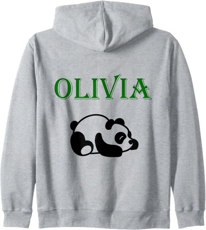 Panda namens Olivia Kapuzenjacke
