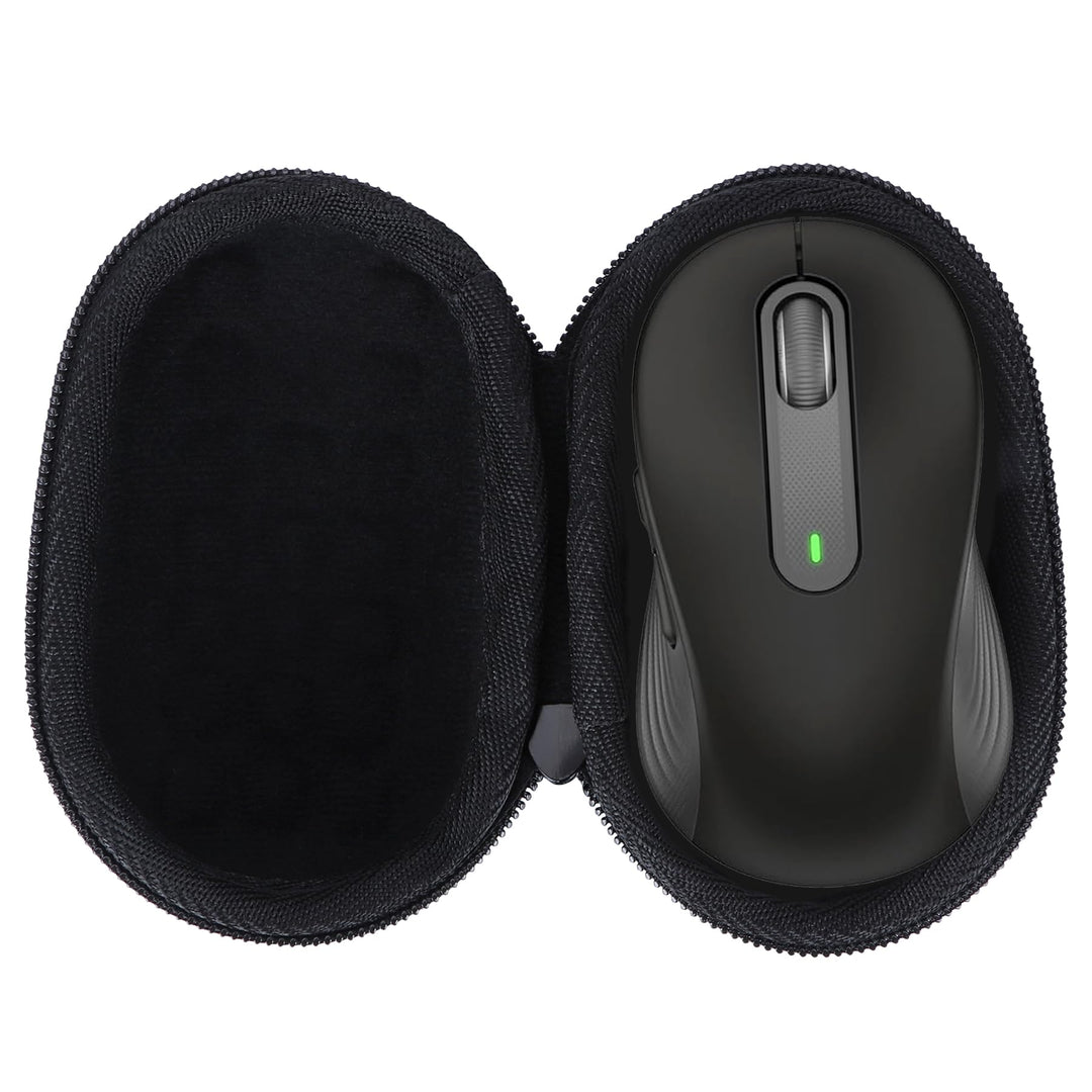 Lebakort Hart Schutz Hülle Etui Tasche für Logitech Signature M650 Maus (Graphite) Graphite M650 Tas
