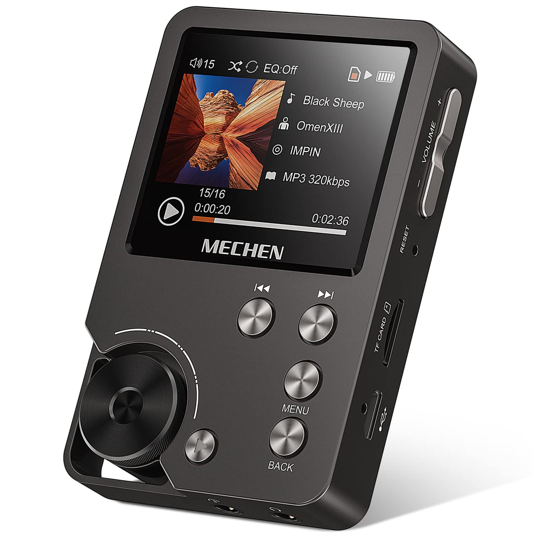 MP3 Player, MECHEN HiFi Lossless Musik Player, DSD DAC Verlustfreier Hochauflösender Digitaler Ton,