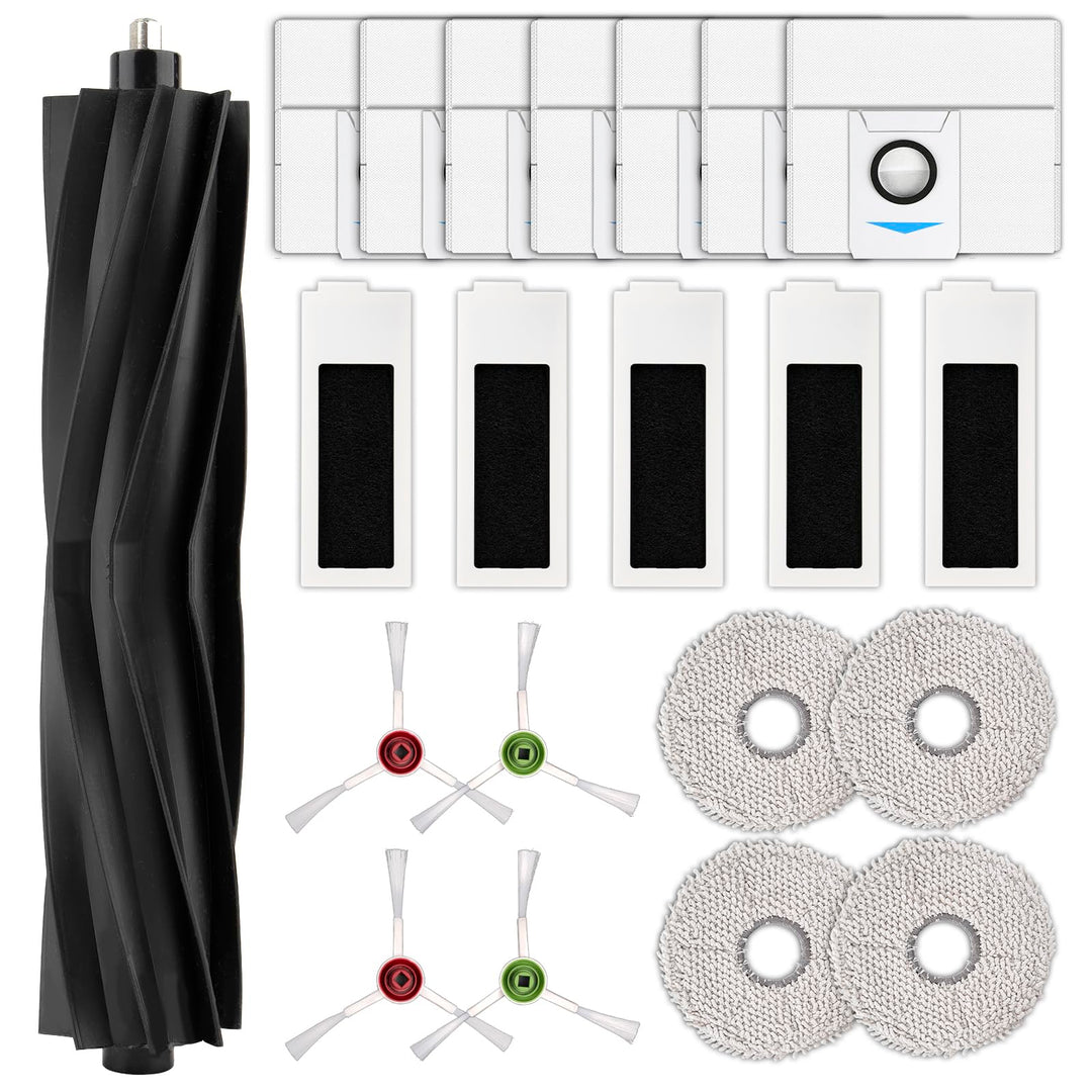 (21 Stück) T20 Omni Ersatzteile Zubehör Set für ECOVACS DEEBOT T20 Omni/ T20e Omni/ T20 Max/ T20 Pro