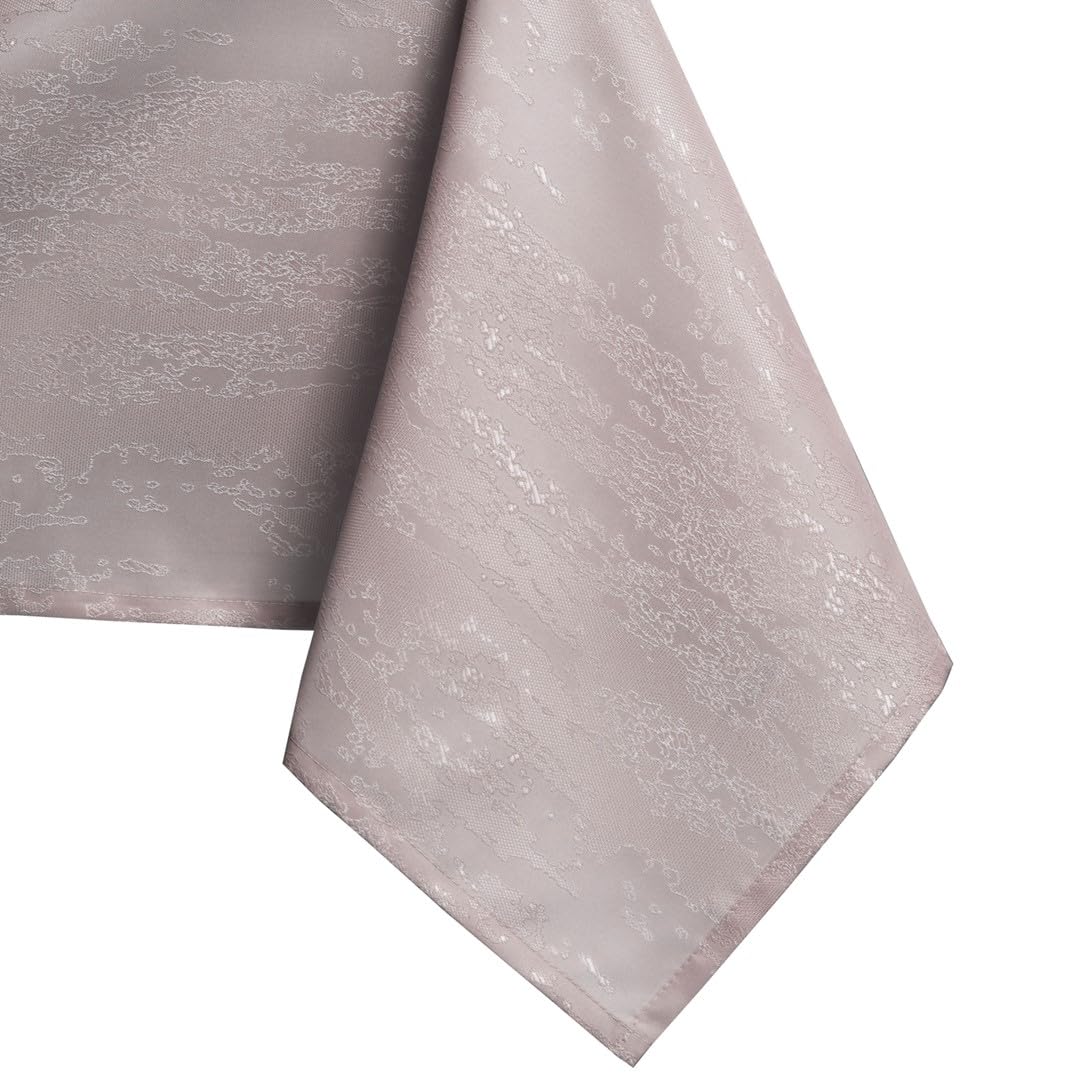 AmeliaHome Tischdecke 110x180 cm Tischtuch Tafeldecke Fleckschutz Lotuseffekt Abwaschbar Wasserabwei