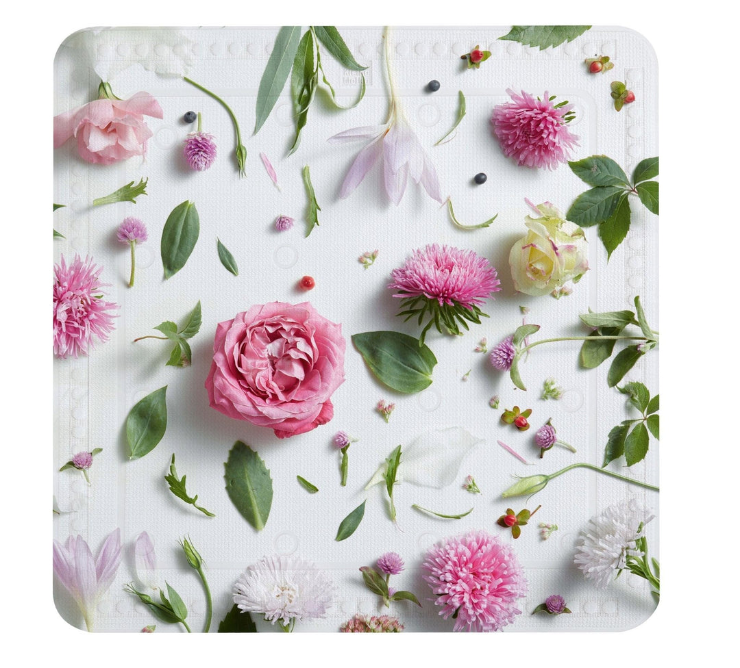 Kleine Wolke Rosalie Duscheinlage, PVC Schaum, Multicolor, 55x 55 cm 55x 55 cm Multicolor, 55x 55 cm