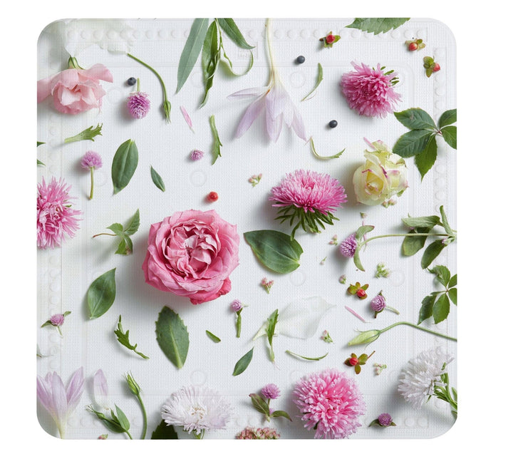 Kleine Wolke Rosalie Duscheinlage, PVC Schaum, Multicolor, 55x 55 cm 55x 55 cm Multicolor, 55x 55 cm