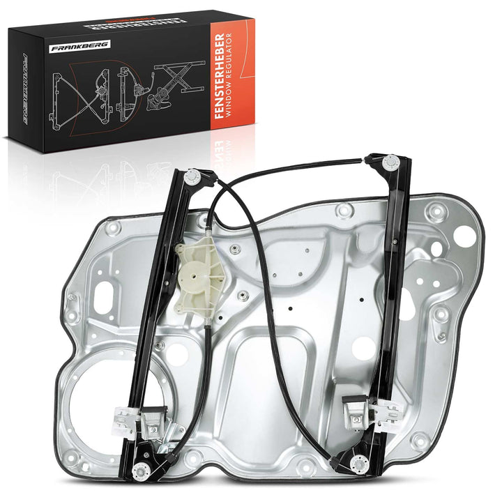 Frankberg Fensterheber Mit Metallplatt Vorne Links Kompatibel mit Caddy III 2K 2C Alle Motoren Kaste