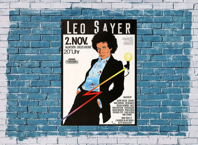 Leo Sayer - In My Heart, München 1977 » Konzertplakat/Premium Poster | Live Konzert Veranstaltung |