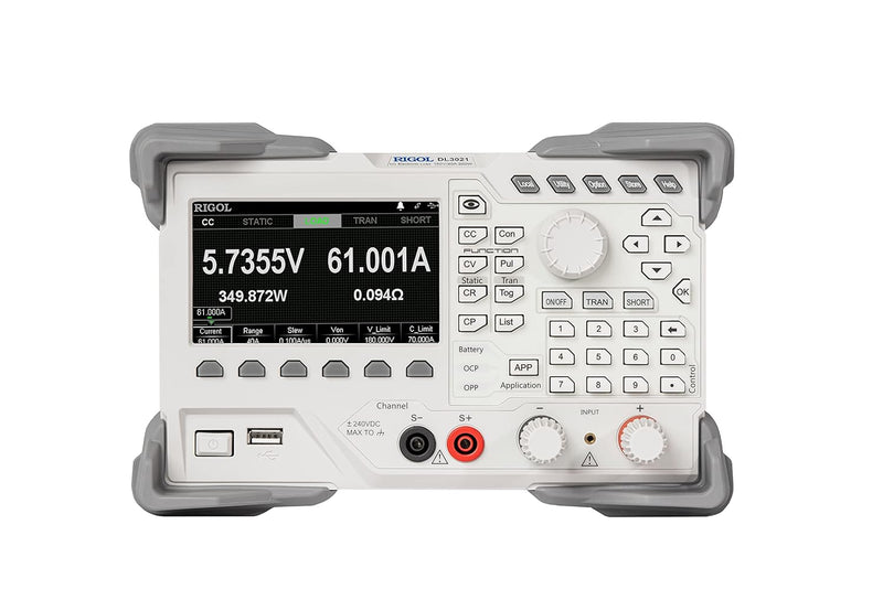 RIGOL DL3021 Programmierbare elektronische DC-Last, 1 Kanal, 150 V/40 A, 200 W, 15KHz, Stromanstieg