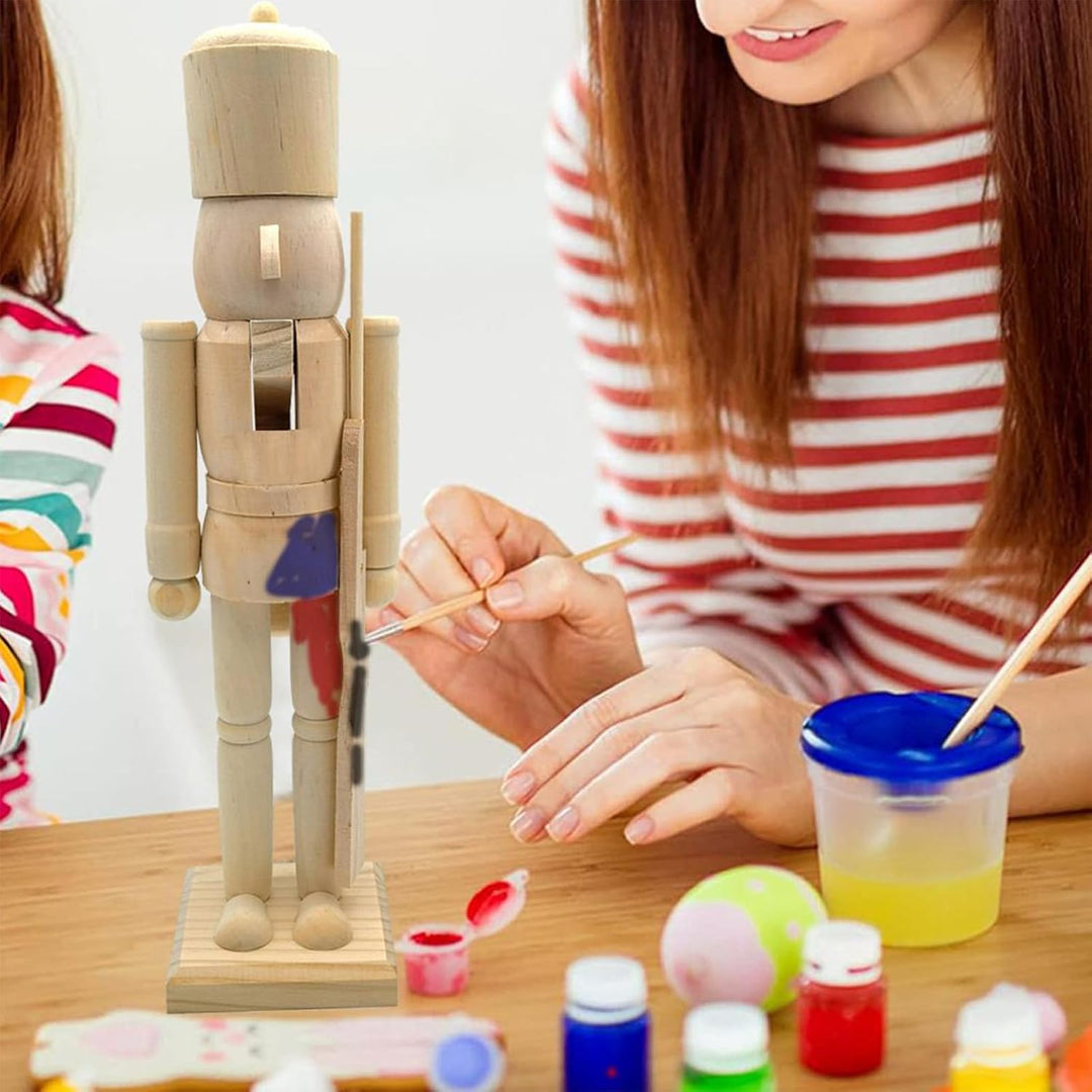 Nussknacker Figuren,Klassische Festliche Figur 38cm,Weihnachts Nussknacker Aus Holz Für Den Tisch |