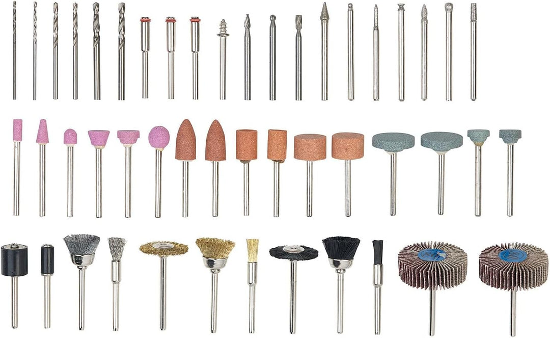 AGT Mini Bohrer: Akku-Multifunktionswerkzeug mit Sortierkoffer und 340-tlg. Zubehör-Set (Multitools,
