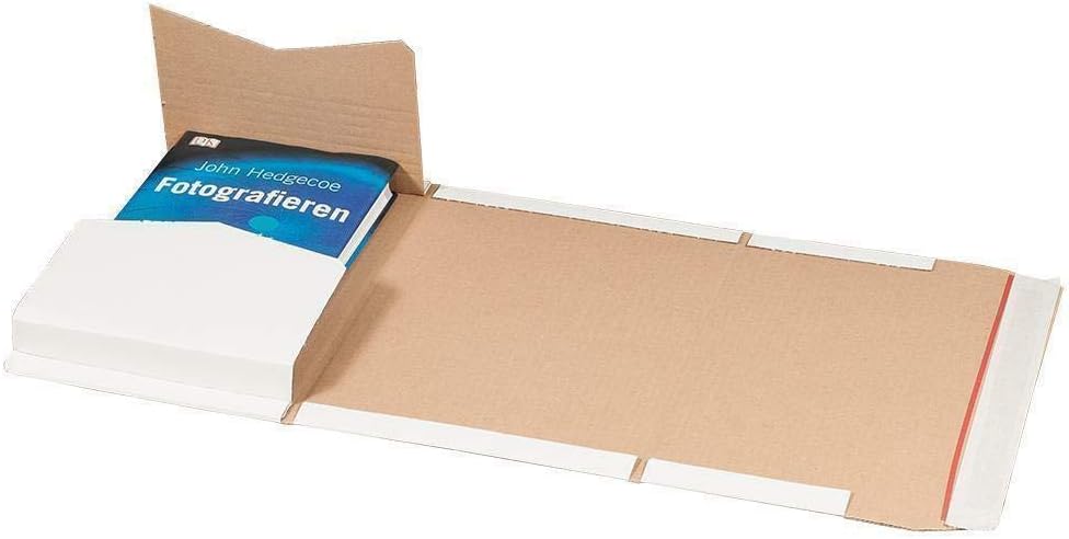 Universalverpackung Weiss A4 Multimediaverpackung Buchverpackung 25 Stück