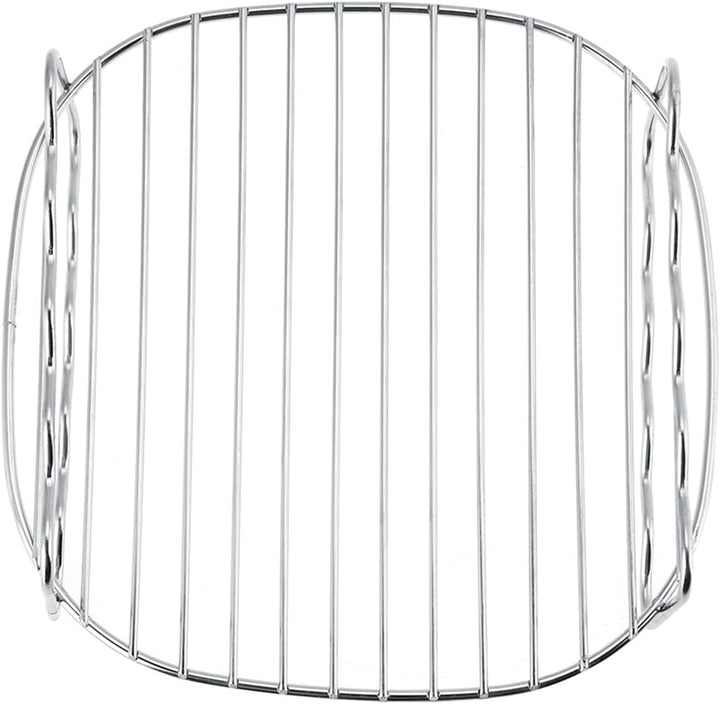BBQ-Rack, Hähnchenhalter für Backofen Grill Doppelschicht, Edelstahl Hähnchenbräter für Backofen Gri