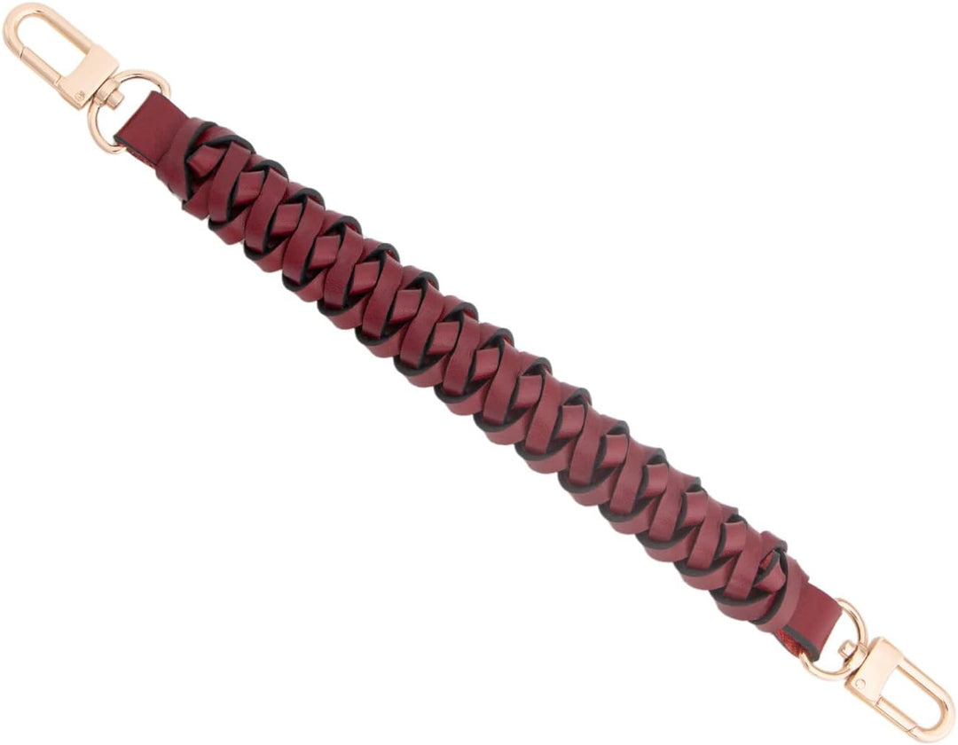 Senral Geflochtener Echtleder-Griff 38cm,Taschenhenkel für Beaubourg Hobo Top Handle Neonoe Strap Ne