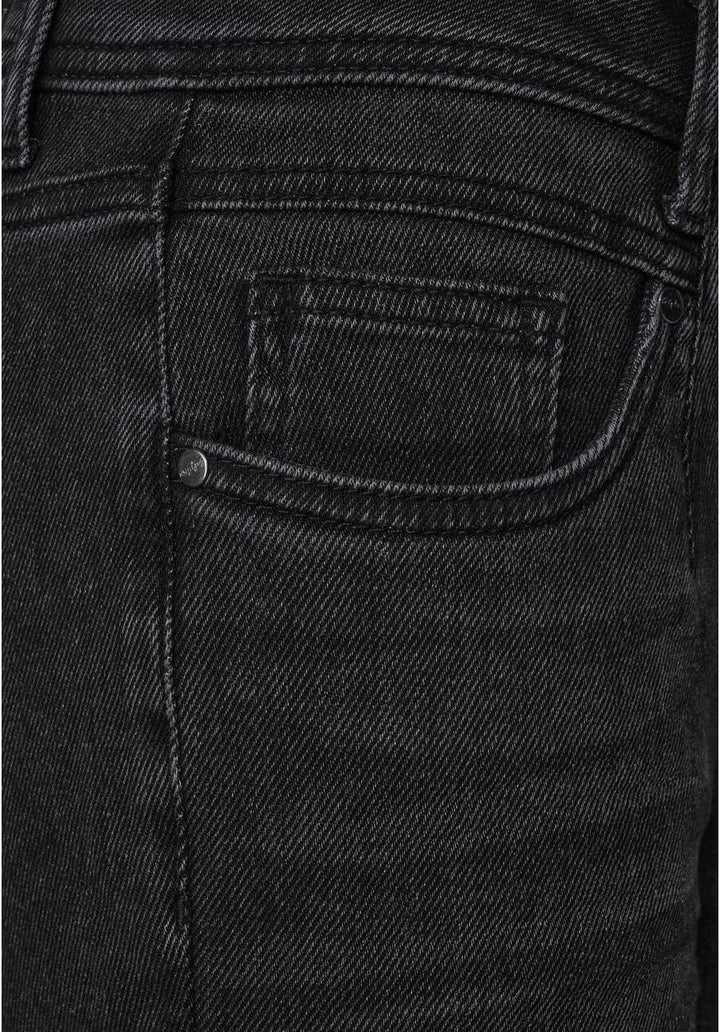 Street One Damen Jeanshose Loose 25W / 30L Thermoknit Black Wash, 25W / 30L Thermoknit Black Wash