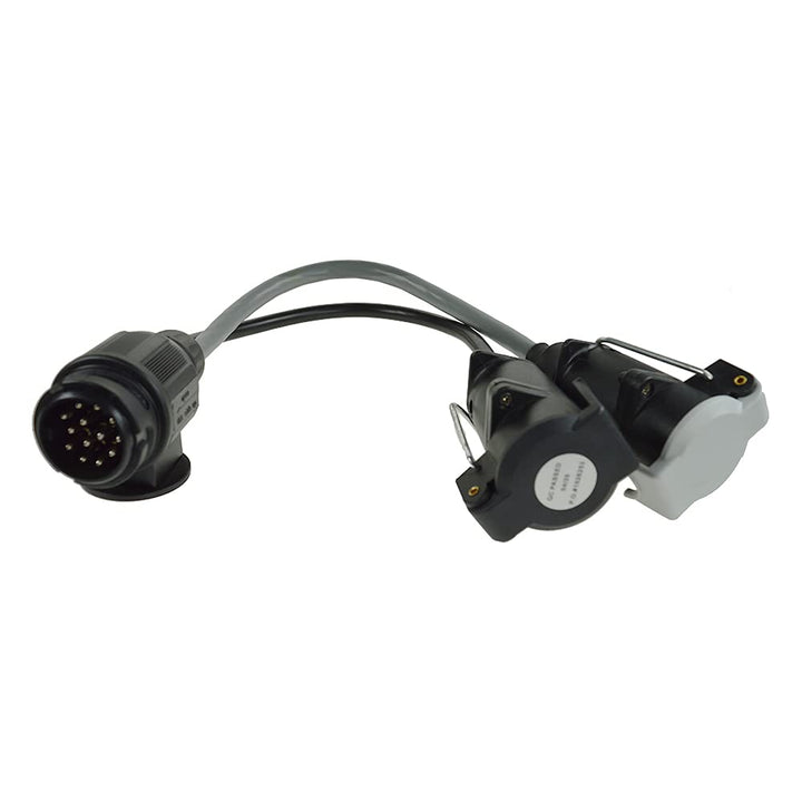 Maypole MP603 13 Pin -7pin N und S Adapterkabel - Schwarz