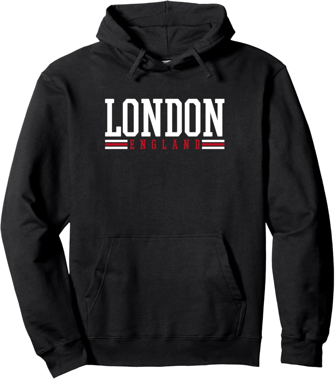 London England Pullover Hoodie
