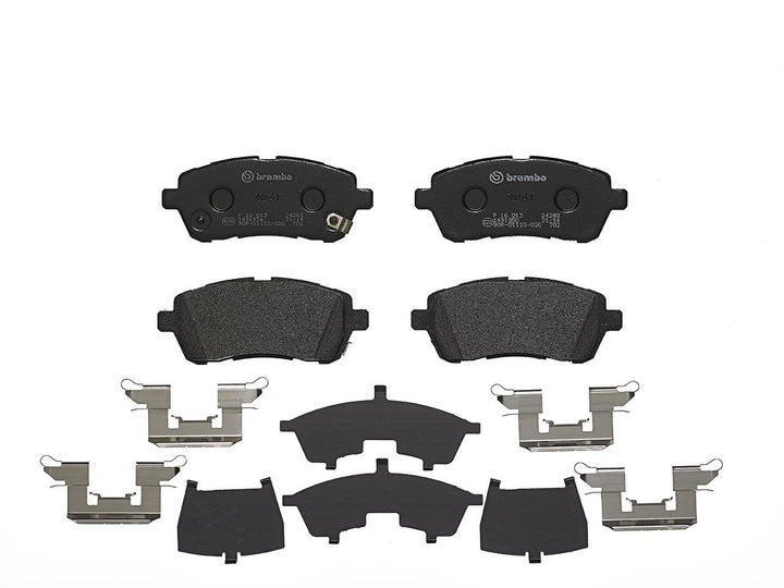 Brembo P 16 013 Bremsbelagsatz, Scheibenbremse - (4-teilig)