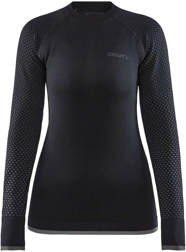 Craft Damen ADV Warm Fuseknit Intensity Ls W Oberteile XS Schwarz, XS Schwarz