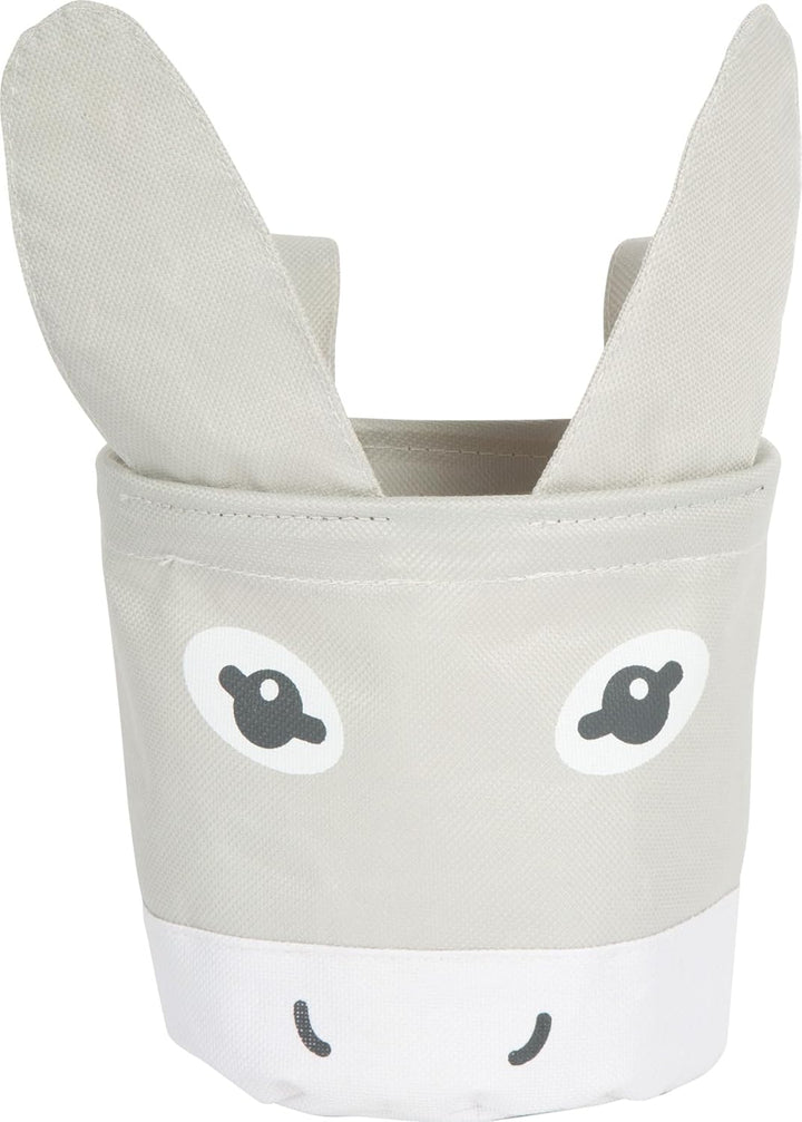small foot Rutscher Esel aus Holz, mit verstellbarem Sitz und Lenkertasche im Esel-Look, Fahrzeug fü