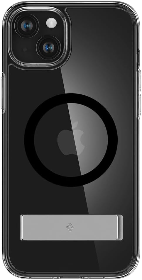 Spigen für iPhone 15 Plus Ultra Hybrid S MagFit All-in-One Hülle mit Ständer Kompatibel mit MagSafe