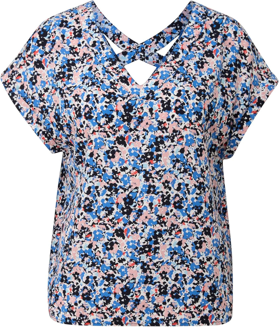 s.Oliver Bluse mit gesmoktem Bund 34 Blau 59a1, 34 Blau 59a1