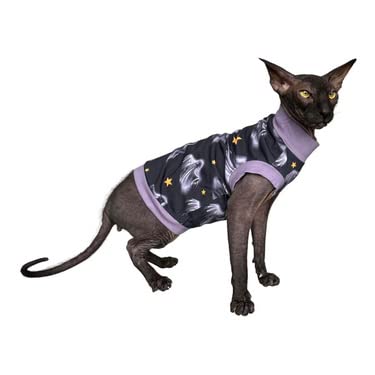 Kotomoda Katzen-Rollkragen-Geist für Sphynx und nackte Katzen (X-Large) XL, XL