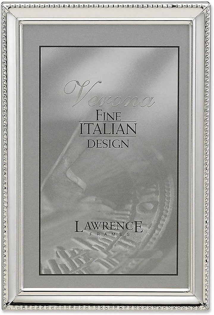 Lawrence Frames Bilderrahmen, 20,3 x 30,5 cm, poliertes Silber silber 8x12, silber 8x12