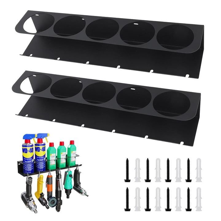 Dosenhalter, 2 Stück Sprühflaschenregal Dosenhalter Wandregal Aufbewahrungsregal Spraydosenhalter We