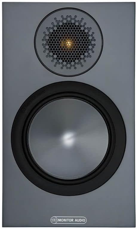 Monitor Audio Bronze 50 6G | Farbe: Schwarz | Kompaktlautsprecher | Paar | Stereo & Heimkino | Regal