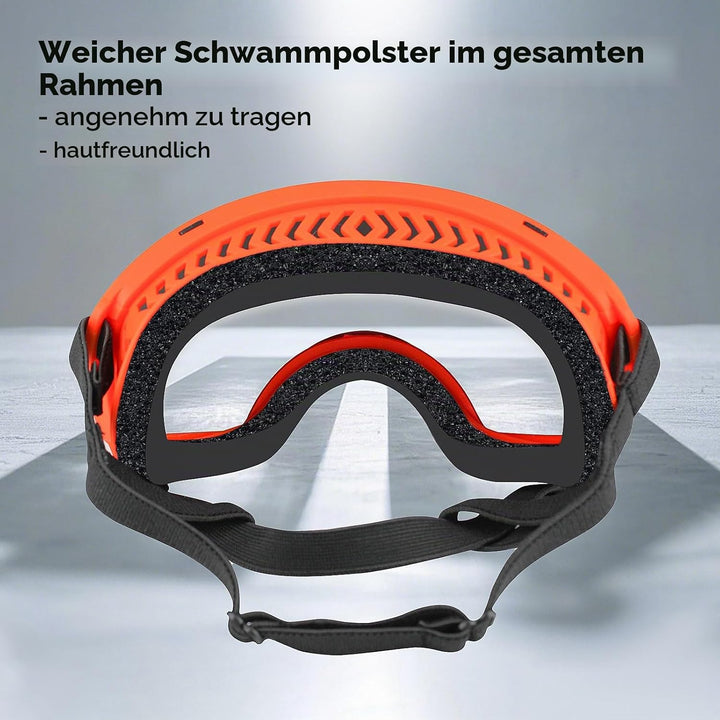 NAMSAN Hundebrille mit Weit Sichtfeld, UV-Schutz Sonnenbrille für Gross Hunde, Augen Schützen Hunde