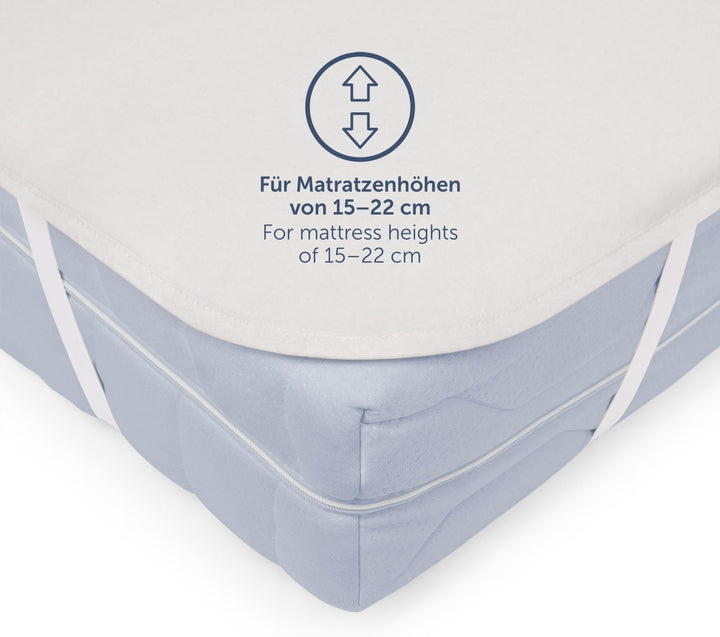 Blumtal® Premium Molton Matratzenschoner 70x140cm aus 100% Baumwolle im 2er Set - Oeko-Tex zertifizi