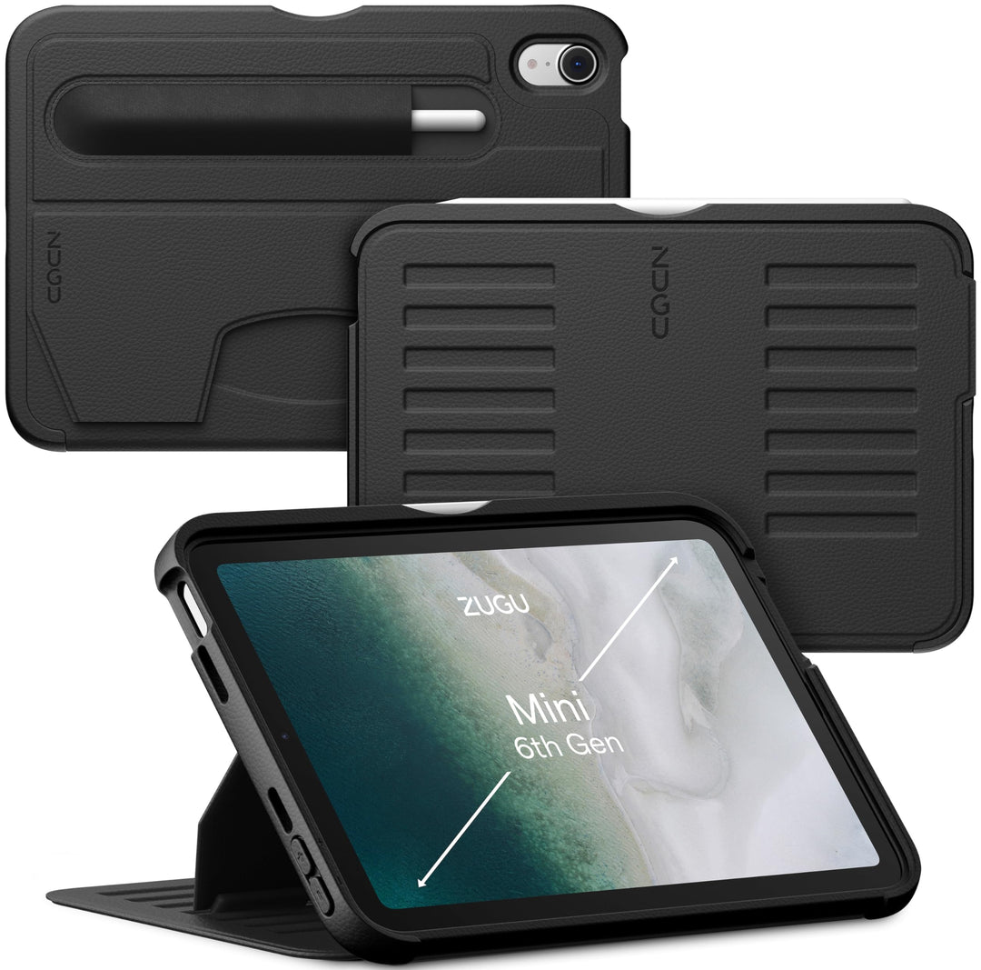 ZUGU Case Schutzhülle für 2021 iPad Mini (6. Generation), ultradünn, Aufladen iPad Stiftes, praktisc