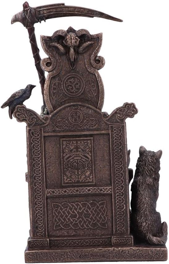 Nemesis Now Hel The Two Faced Terror Bronze Figur, 23 cm