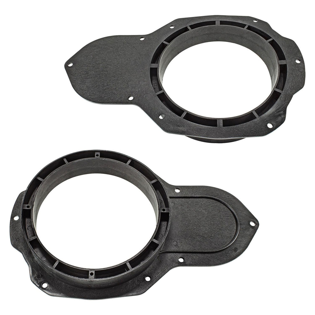tomzz Audio 2857-021 Lautsprecherringe Adapter Halterungen kompatibel mit VW Passat 3C CC Fronttür f
