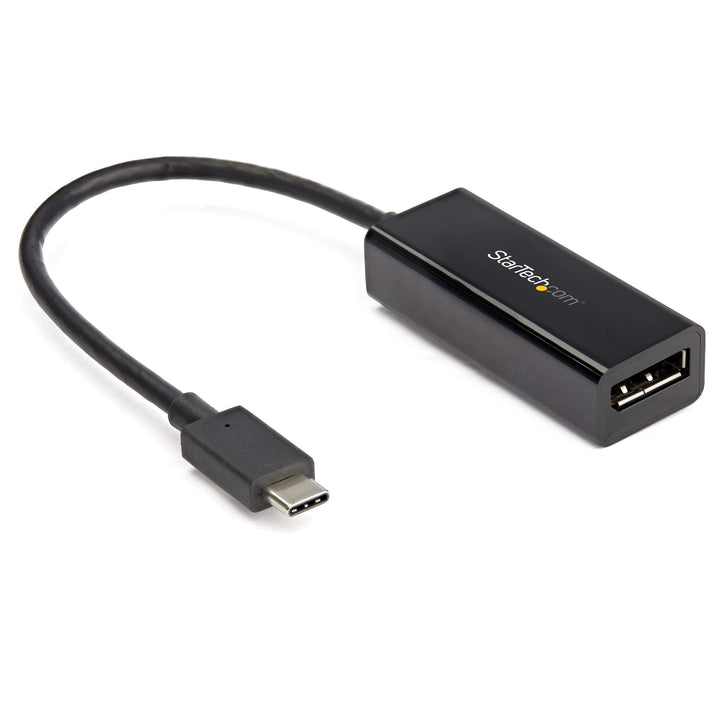 StarTech.com USB-C auf DisplayPort Adapter (8K 30Hz, HBR3 Adapter, Thunderbolt 3, Video Dongle für D