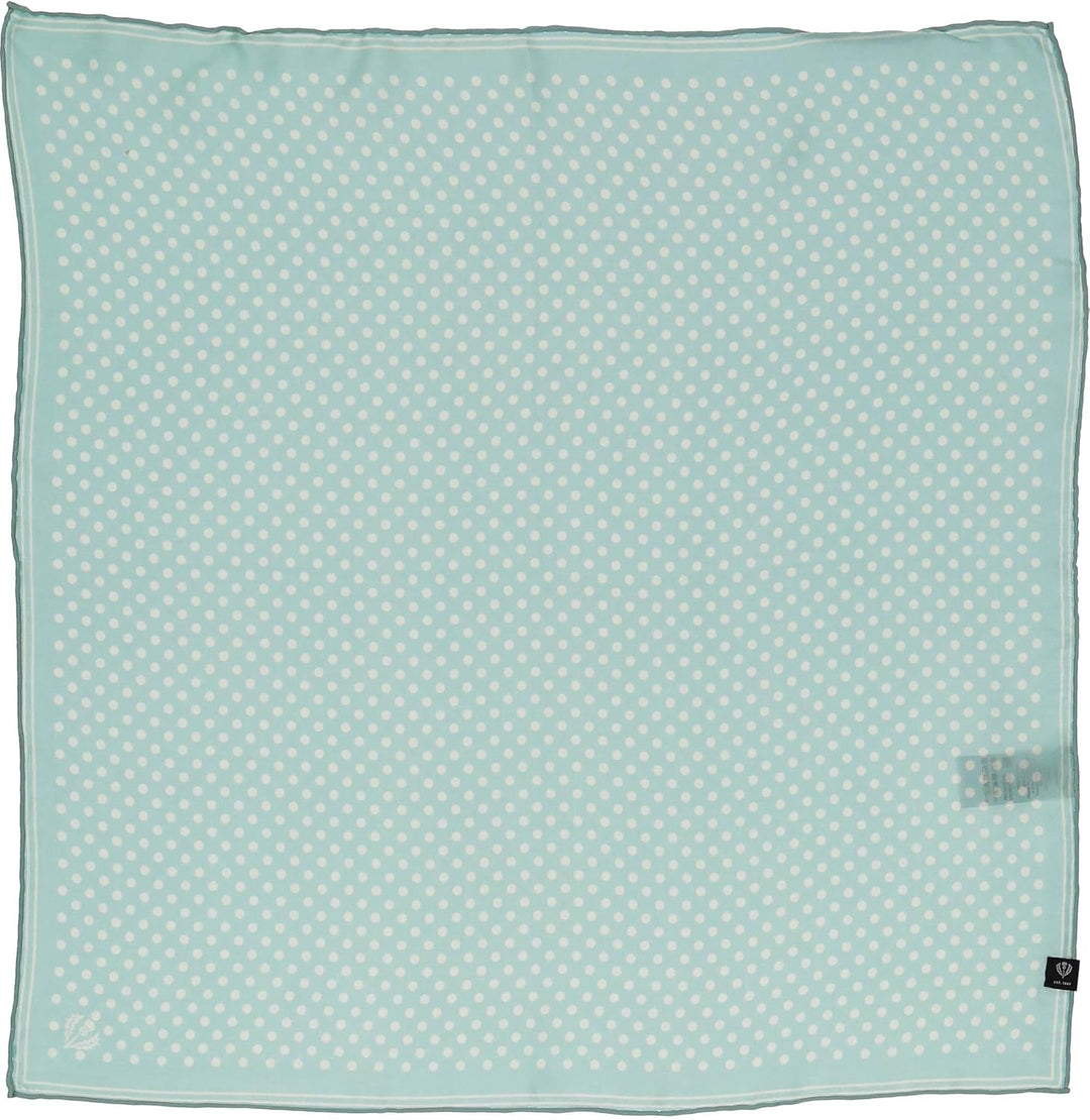 FRAAS Halstuch Damen gepunktet - 51 x 51 cm Grösse - Nickituch Seide - Seidentuch für Damen mit Polk