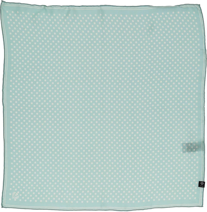 FRAAS Halstuch Damen gepunktet - 51 x 51 cm Grösse - Nickituch Seide - Seidentuch für Damen mit Polk