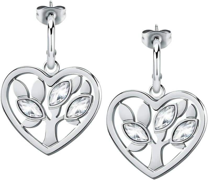 Morellato Vita Capsule Collection Damenohrringe aus Stahl, Kristalle - SAUD07