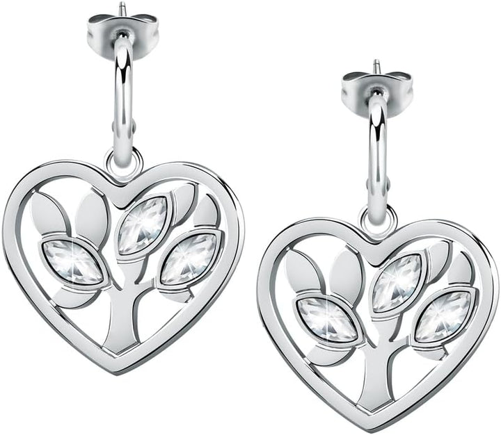 Morellato Vita Capsule Collection Damenohrringe aus Stahl, Kristalle - SAUD07