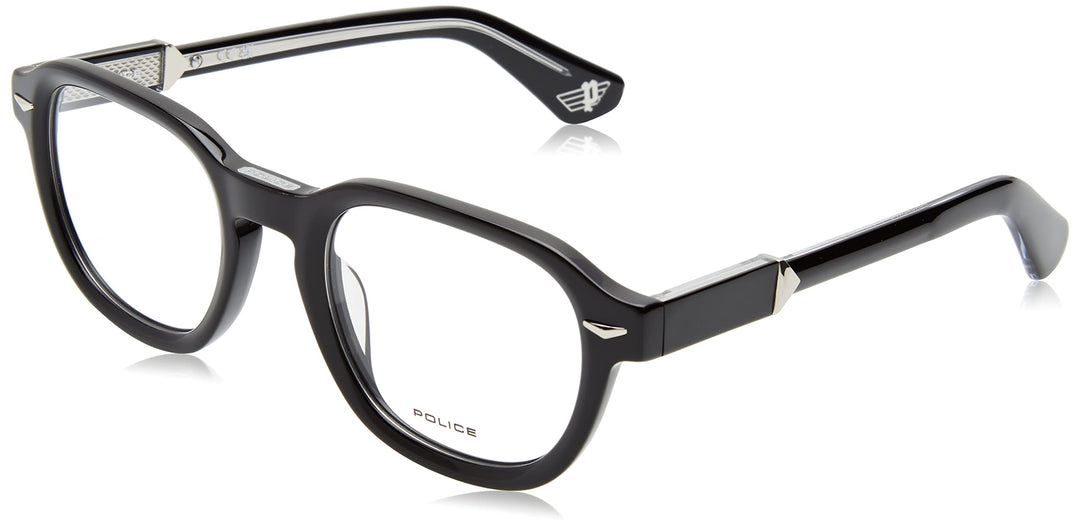 Police Herren Sonnenbrille 50 Shiny Black, 50 Shiny Black