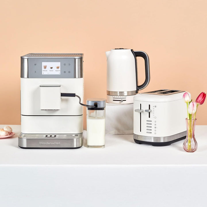 KitchenAid 5KEK1701EPL Wasserkocher 1,7 L mit digitaler Temperatureinstellung (50°C-100°C), Warmhalt