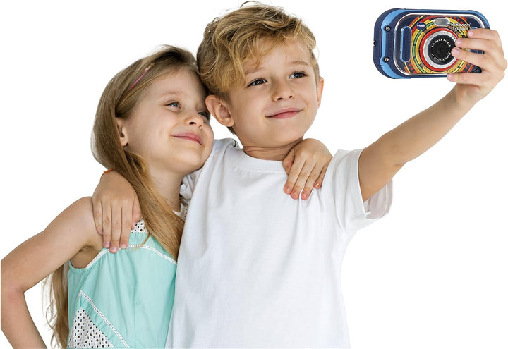VTech KidiZoom Touch 5.0 – Kinderkamera mit Touchscreen, Selfie- und Videofunktion, Effekten, Spiele