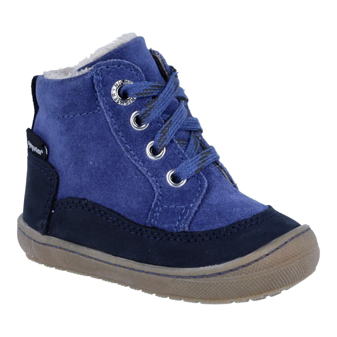Richter Kinderschuhe Jungen Maxi Derbys 26 EU Marine Nautical, 26 EU Marine Nautical