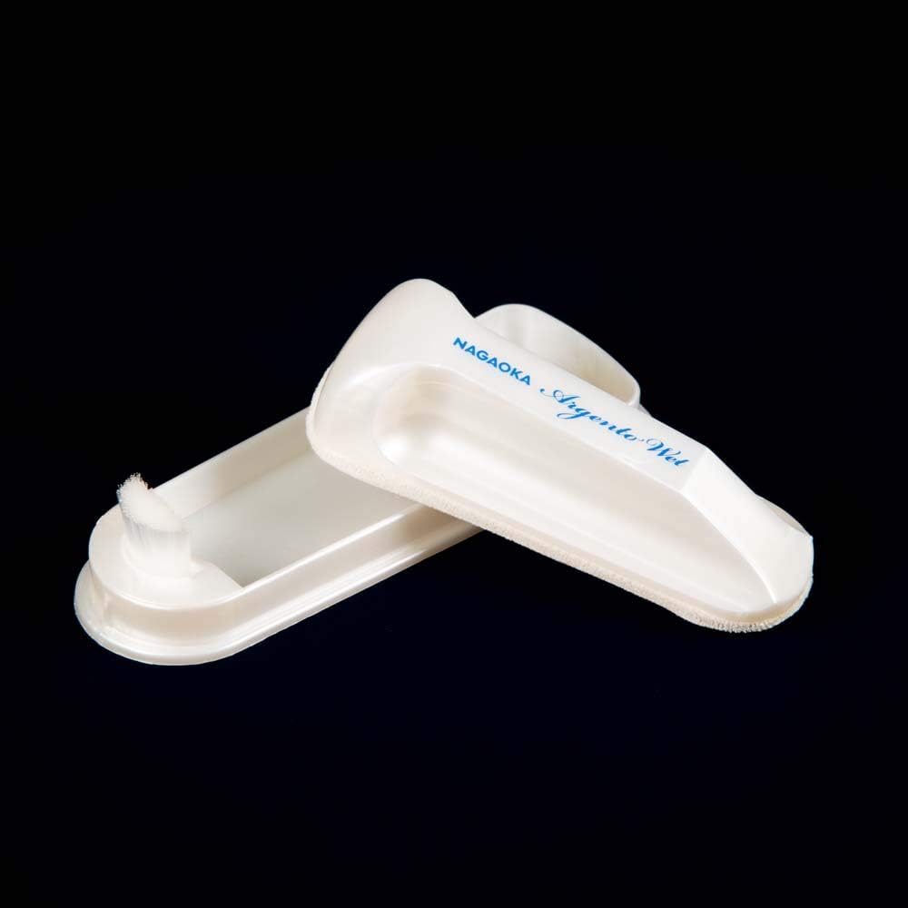 Accessoire platine vinyle Nagaoka Brosse velours Nagaoka WCL-111 pour nettoyage des disques vinyle