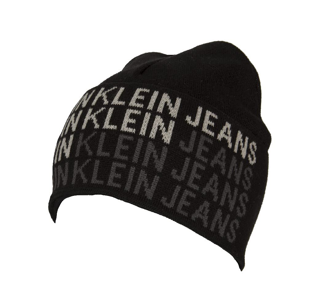 Calvin Klein CKJ AOP Beanie Black