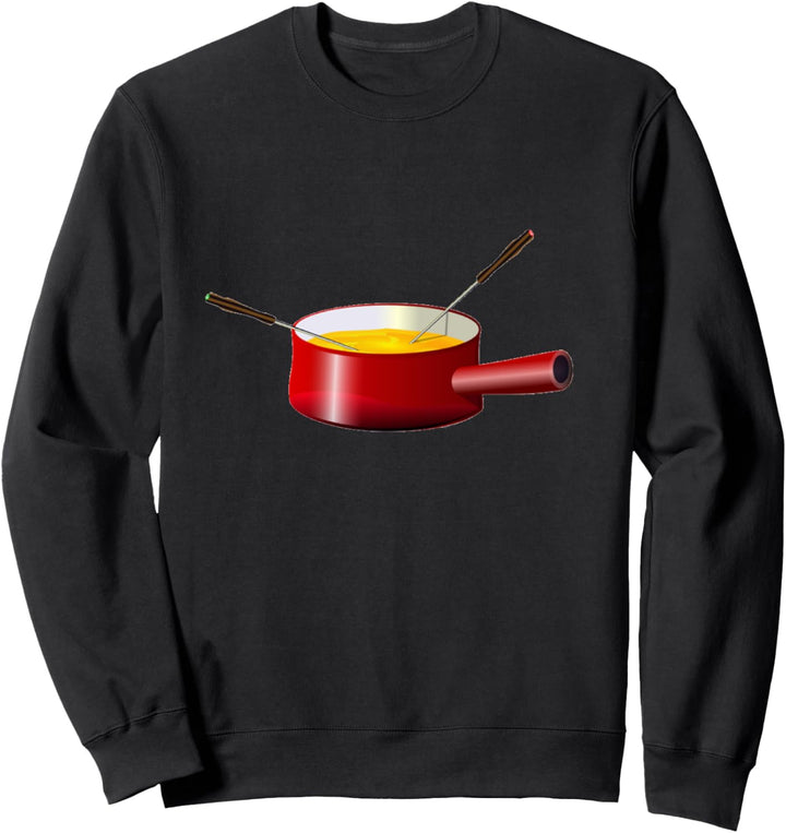 Käsefondue Fun Food Sweatshirt
