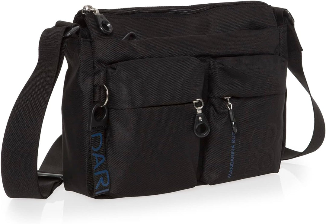 Mandarina Duck Damen Md 20 Umhängetasche Schwarz, Schwarz