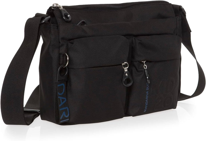 Mandarina Duck Damen Md 20 Umhängetasche Schwarz, Schwarz