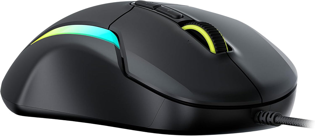 Turtle Beach Kone II – Ergonomische RGB-Gaming-Maus, 26K DPI Optischer Sensor, optische Schalter mit
