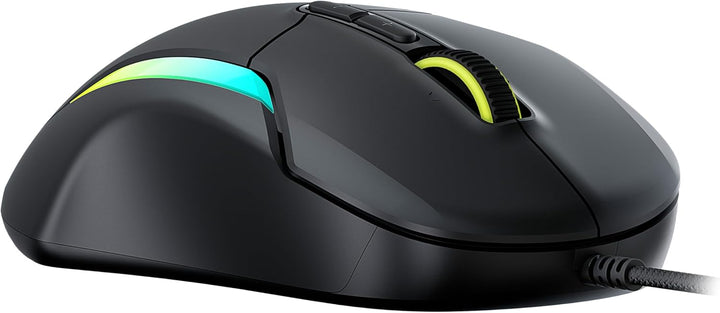 Turtle Beach Kone II – Ergonomische RGB-Gaming-Maus, 26K DPI Optischer Sensor, optische Schalter mit